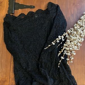 Kimi and Kai Lace maternity top